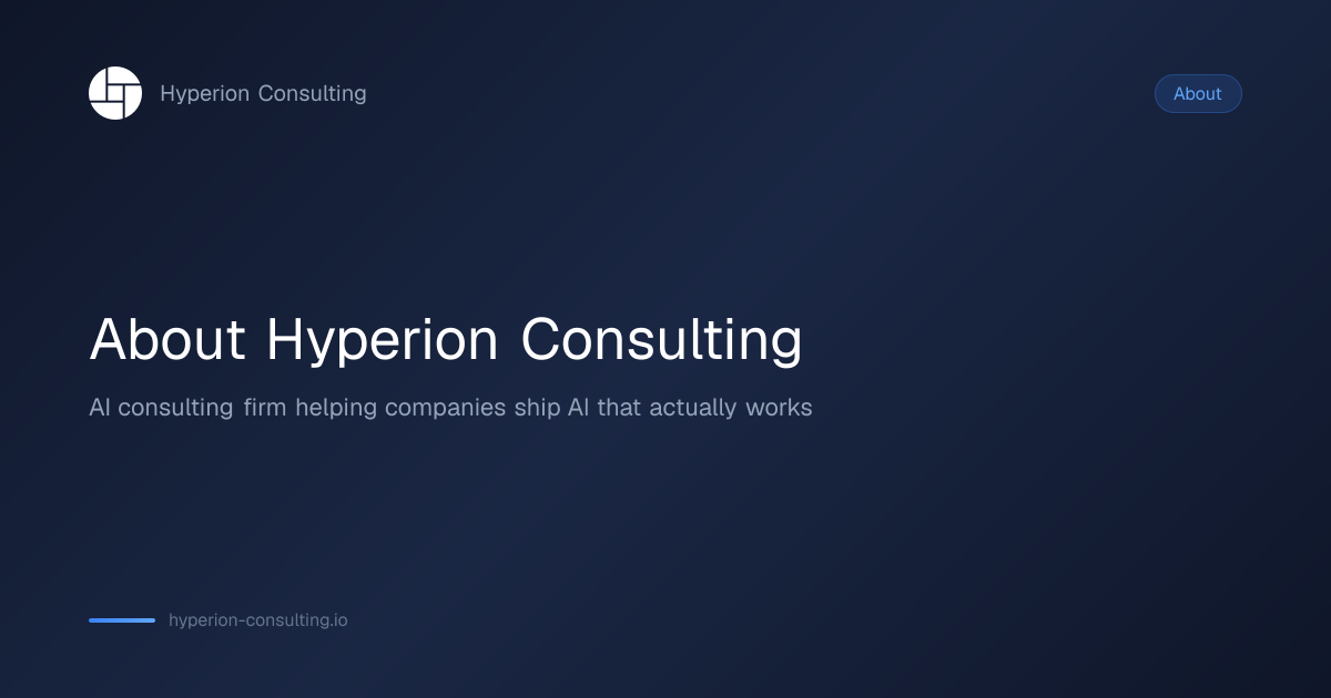 About Hyperion — Physical AI, shipped | Mohammed Cherifi | Hyperion ...